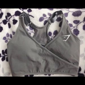 SOLD. Gymshark Grey Elite Sports Bra